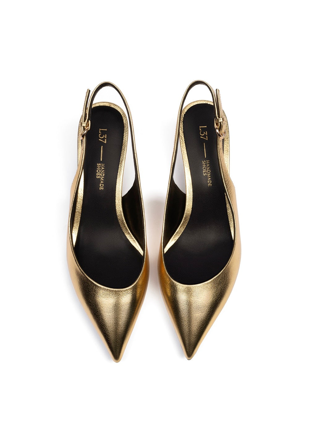 Elegance Essence Court Shoes - Gold