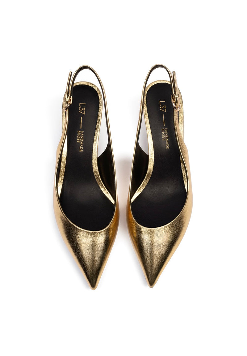 Elegance Essence Pumps - Gold