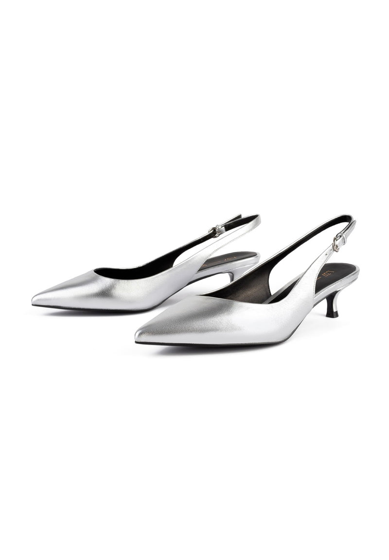 Escarpins Elegance Essence - Argent