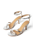 Chaussures Plates Echo Of Desire  - Silver