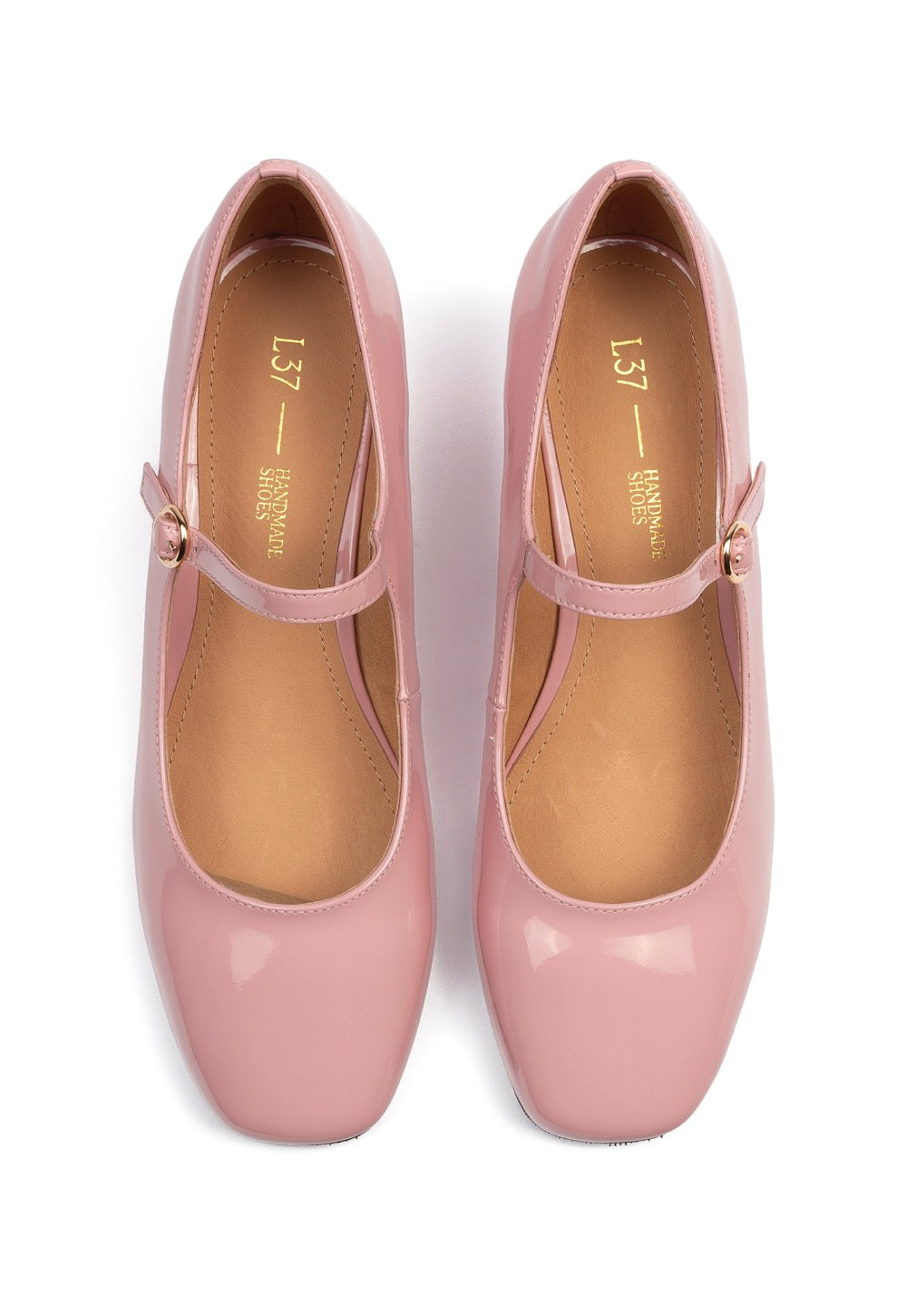 Zapatos derby Fall In Love - Rosa