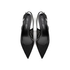 How Will I Know Court Shoes - Black