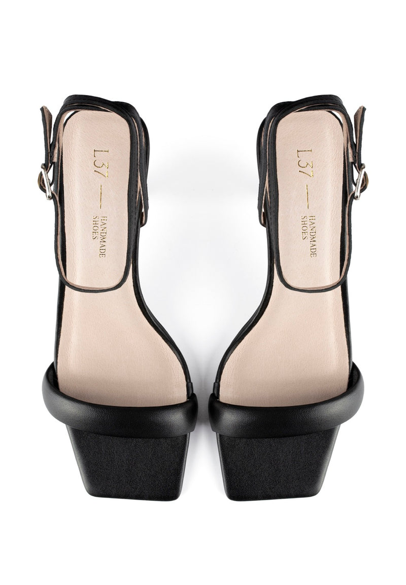Sandalias de tacón Hypnotic - Negro