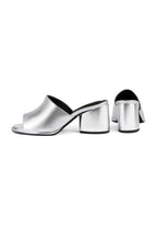Mules con tacco Just Cool - Argento
