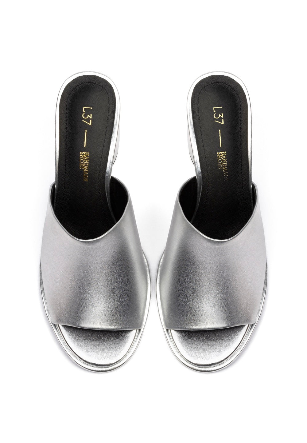 Mules con tacco Just Cool - Argento