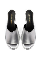 Mules con tacco Just Cool - Argento