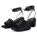 Sandalias de tacón Look My Way - Negro