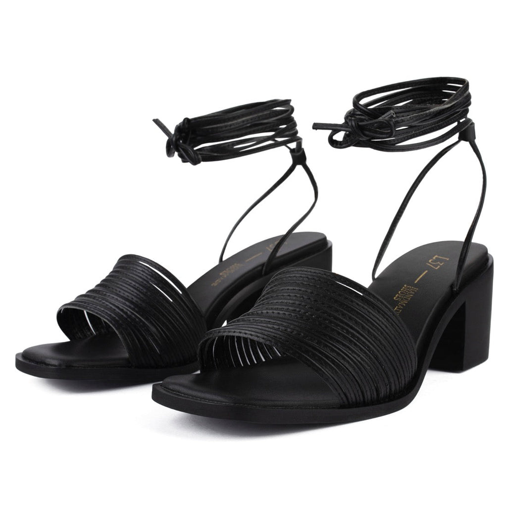 Sandales À Talons Look My Way - Noir