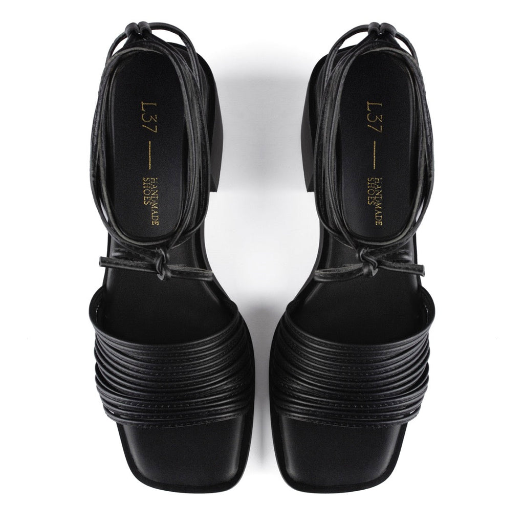Sandales À Talons Look My Way - Noir