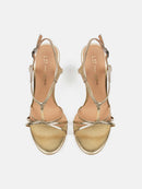 Moonlight Glow Pumps - Gold
