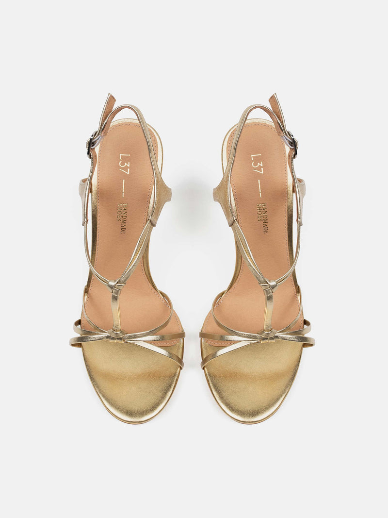 Moonlight Glow Pumps - Gold