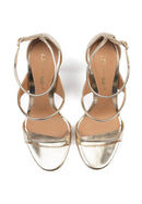 Sandalias de tacón Miss California - Dorado