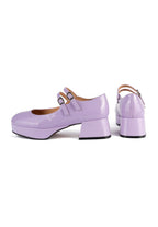 Overnight Derby Shoes - Purple