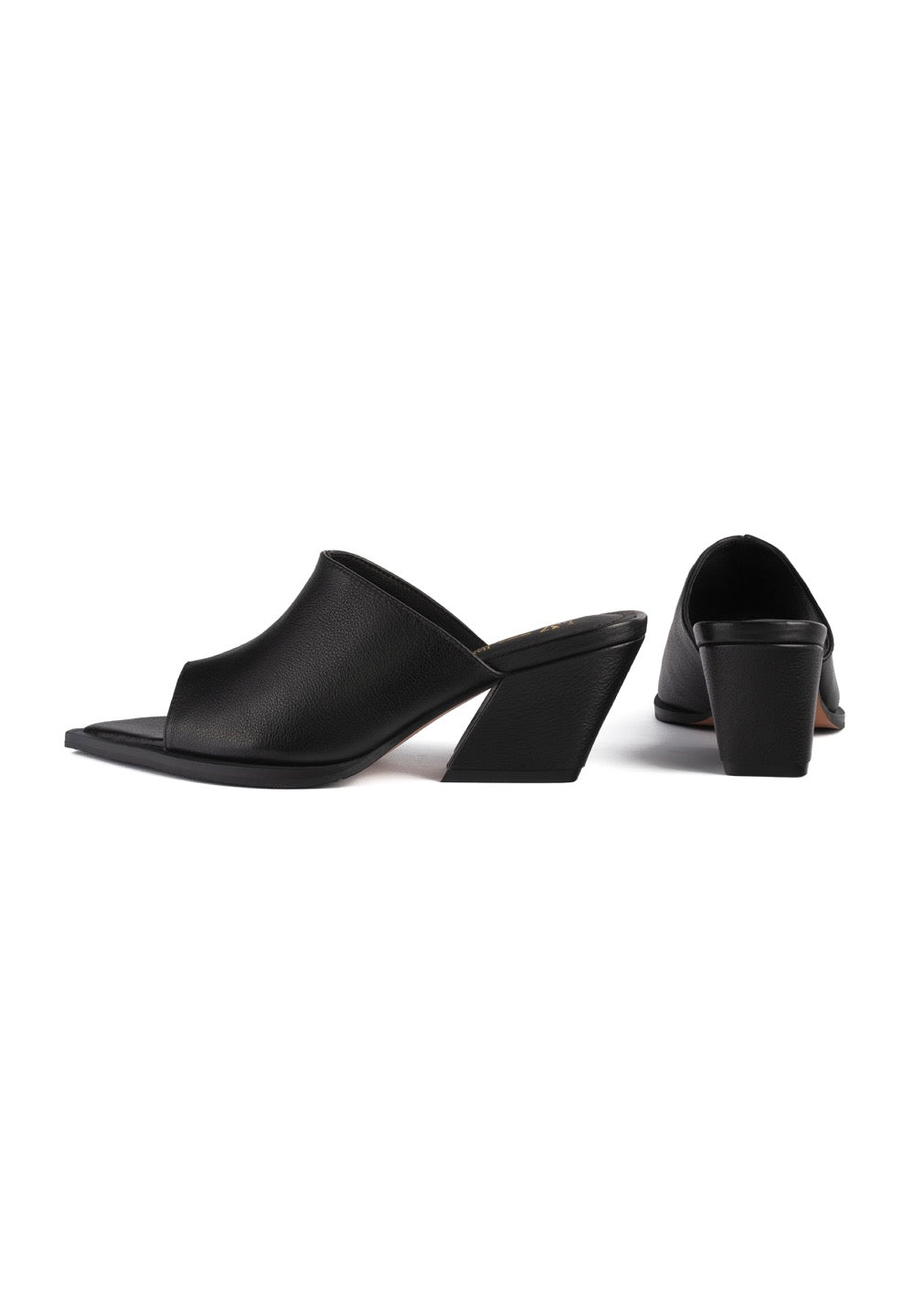 Mules con tacco Richmond - Nero