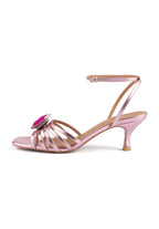 Sweet Candy Heeled Sandals - Pink