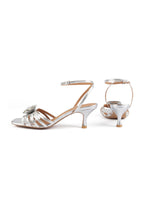Sandali con tacco Sweet Candy - Argento