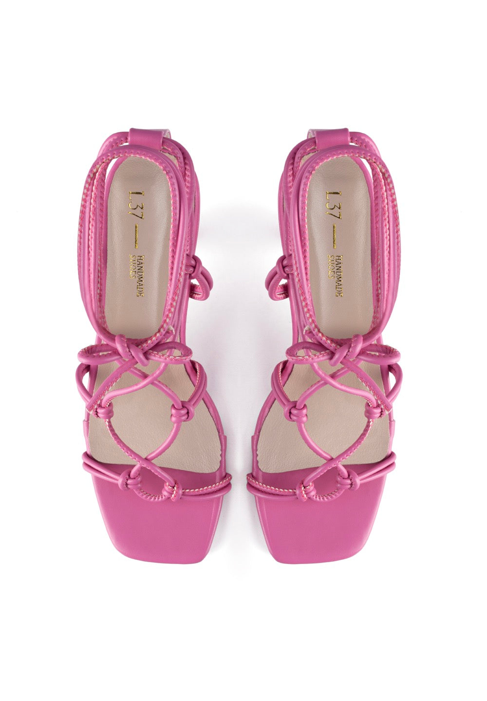 Sandali Con Tacco Strong Emotions - Fucsia