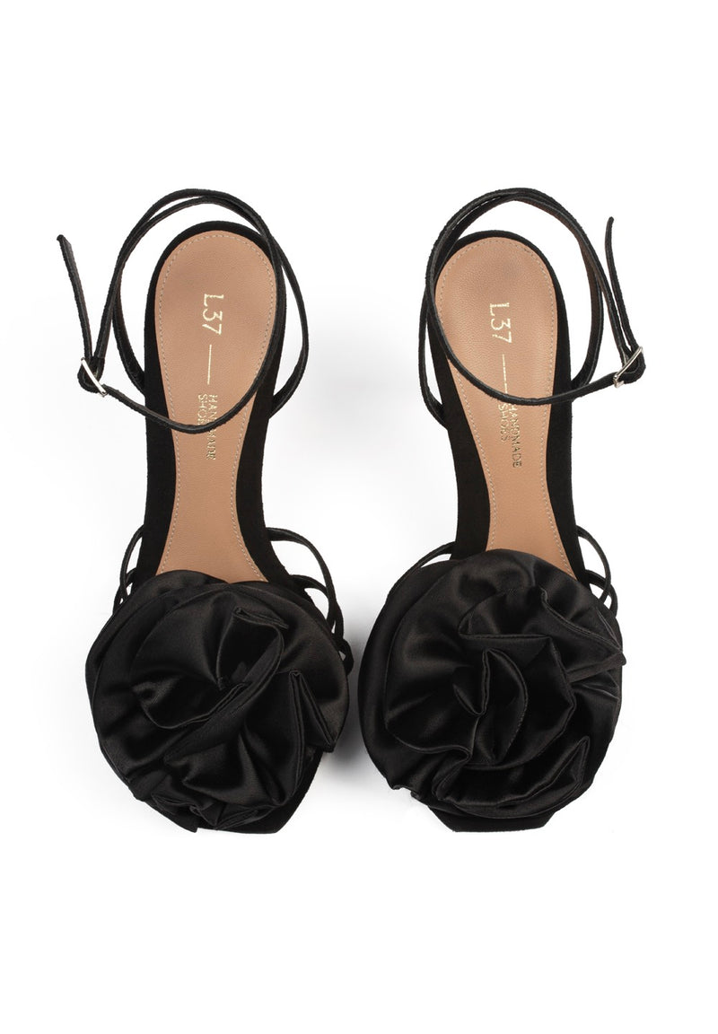 Sandalias de tacón Superstylin' - Negro