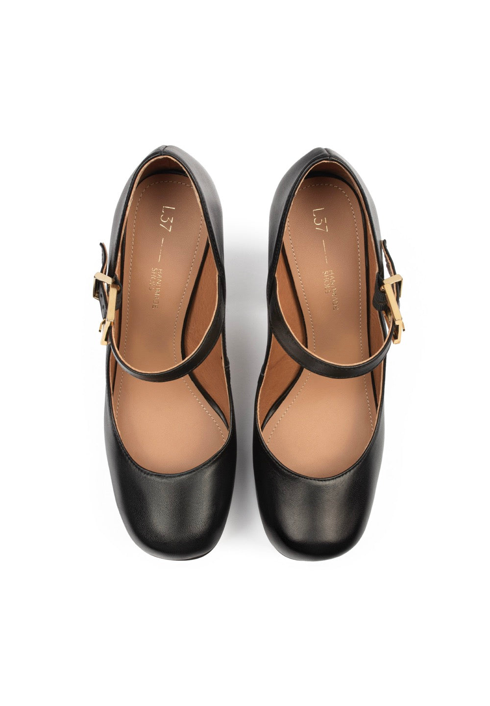 Sweet Sensation Heeled Derbies - Black