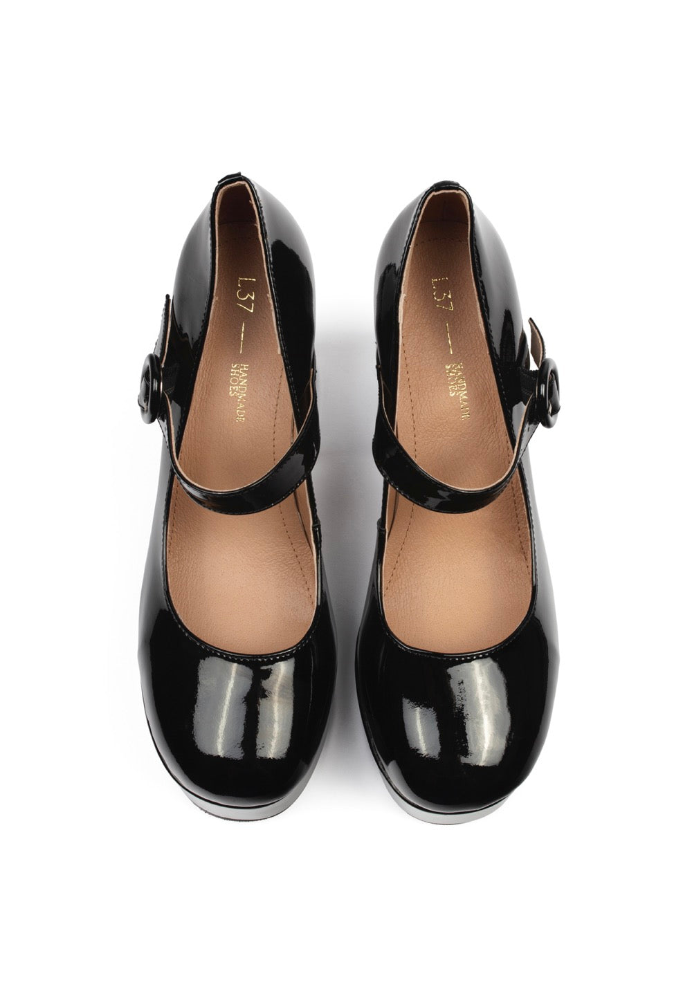 Stay With Me Tonight Heeled Derbies - Black