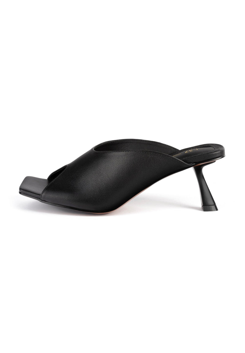 Mules À Talons Turn The World On - Noir