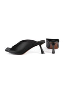 Mules À Talons Turn The World On - Noir