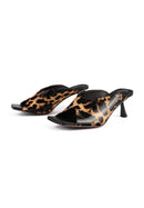 Mules À Talons Turn The World On - Lion