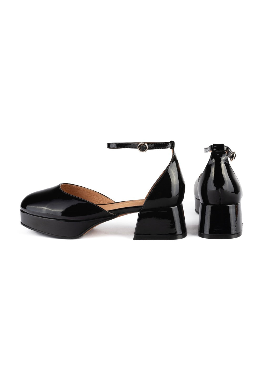 Derbies À Talons Ultraviolet - Noir