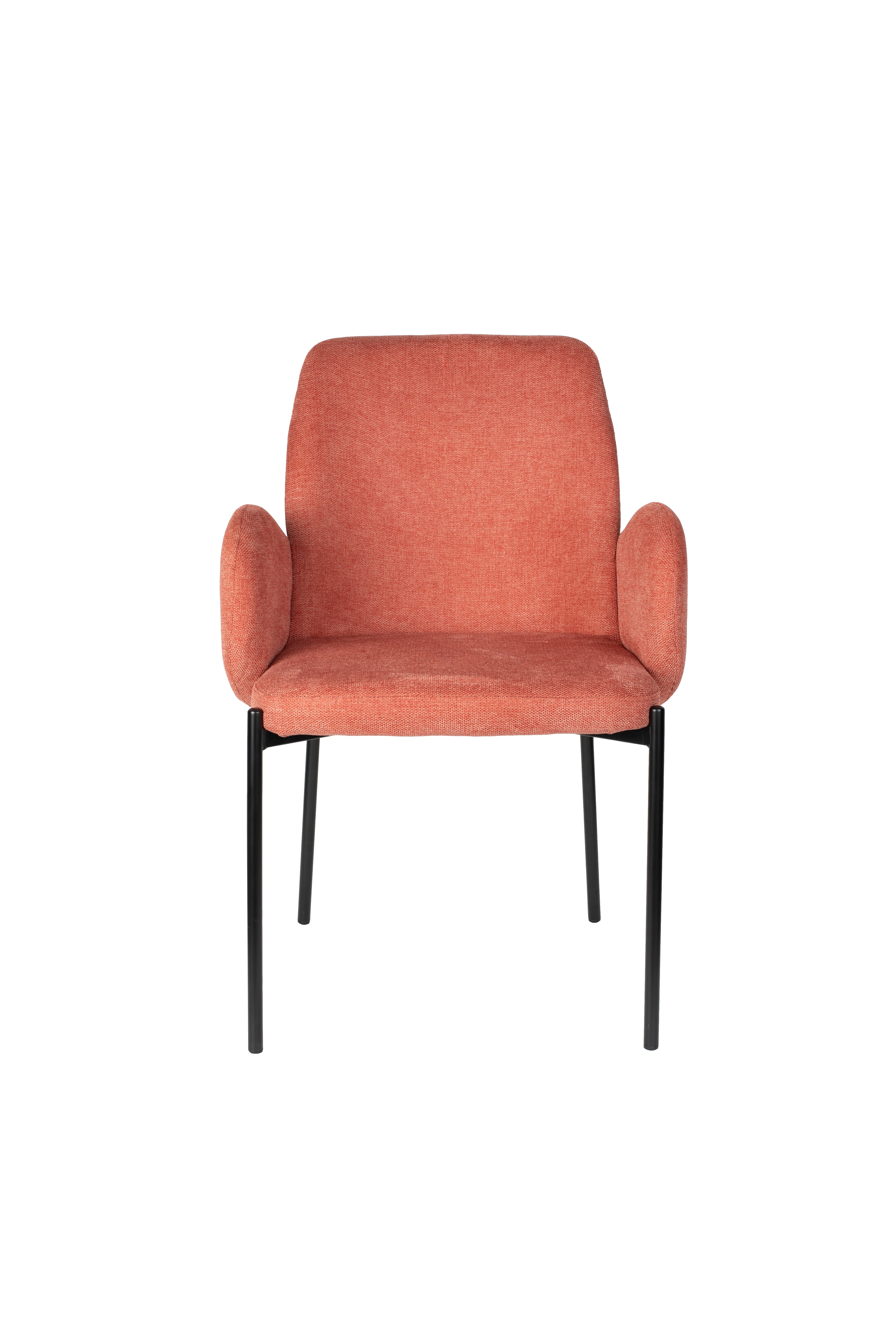 Tjarda - Dining Room Chair - Iron - Old Rose