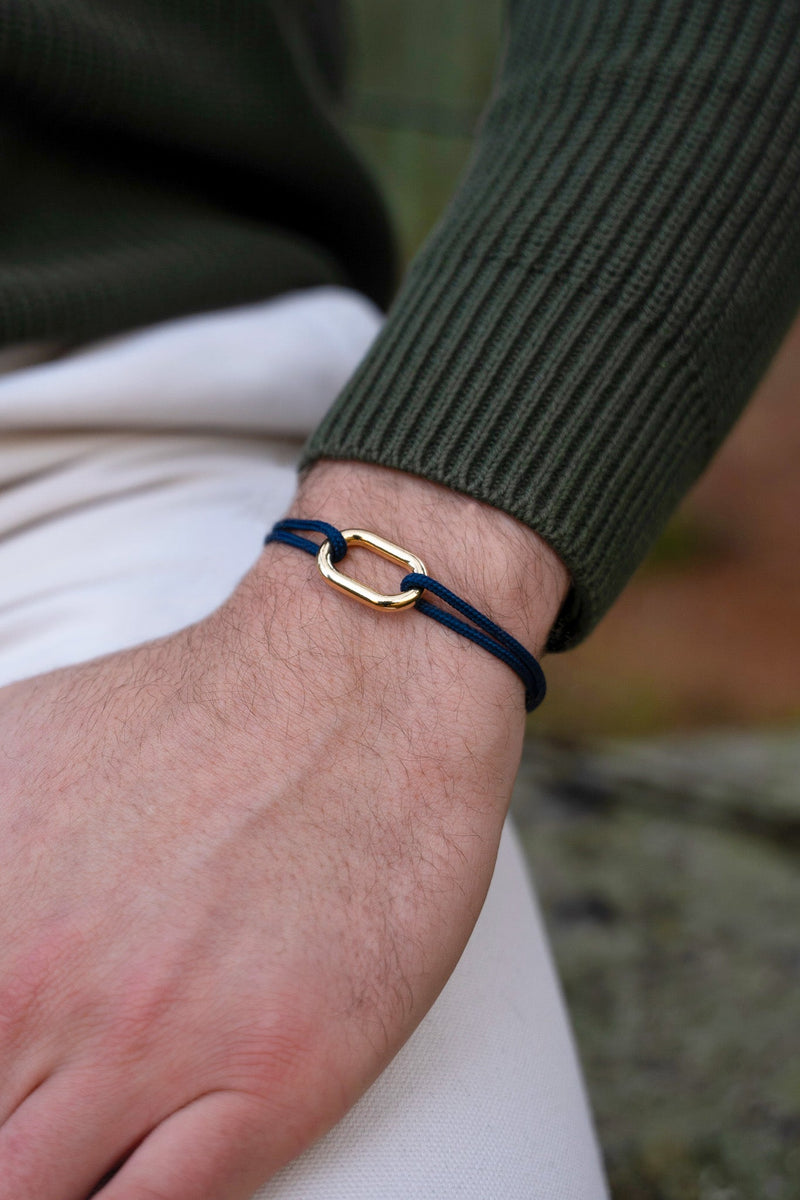 Bracelet Odéon - Bleu Nuit