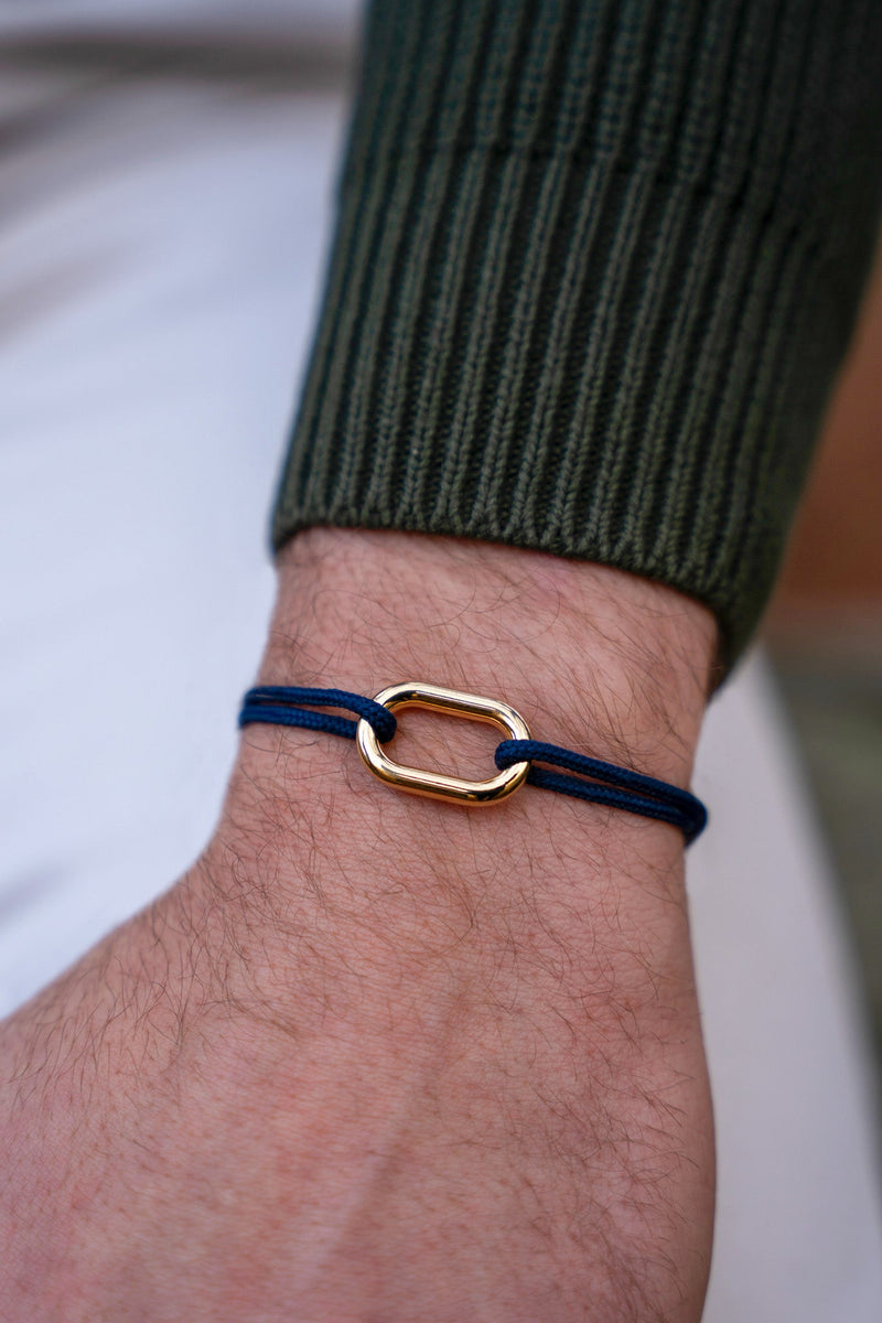 Bracelet Odéon - Bleu Nuit