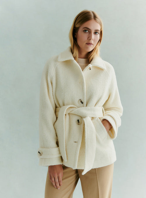 Manteau Odile - Ecru