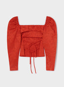 Brigitte Blouse - Red