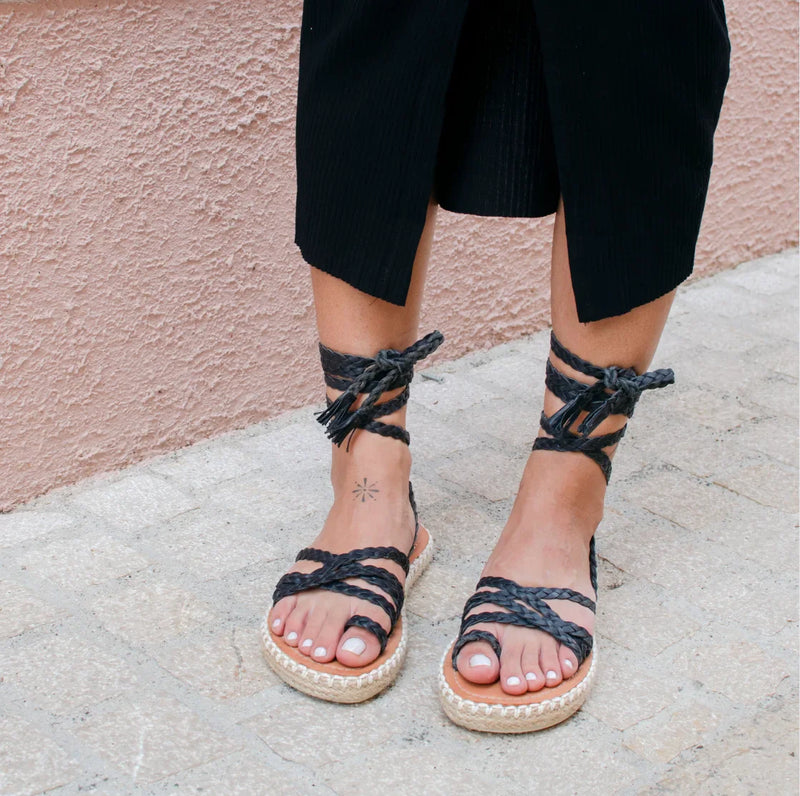 Mapache - Sandals - Ola Black