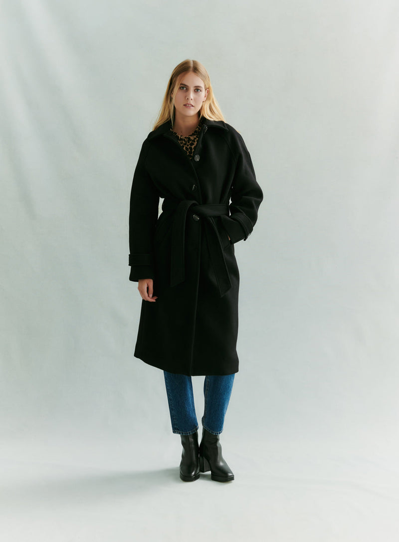 Manteau Olga - Noir