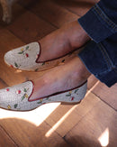 Pantuflas François Baies - Blanco - Mujer