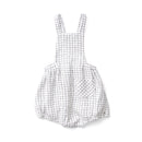 Romper Oona papel cuadriculado - Selección Soor Ploom para encontrar en amaetc.com, tienda conceptual ecológica para niños