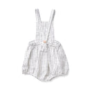 Romper Oona papel cuadriculado - Selección Soor Ploom para encontrar en amaetc.com, tienda conceptual ecológica para niños
