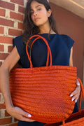 Shopper Delhi Large - Oranje
