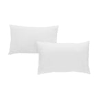 Taie d'oreiller satin de coton x2 - 3 coloris au choix