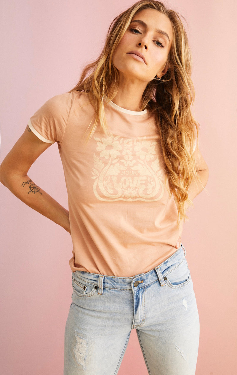 T-Shirt - Rose Blush