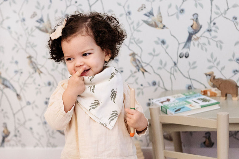 Lot De 2 Langes  - Fougère Vert Pin