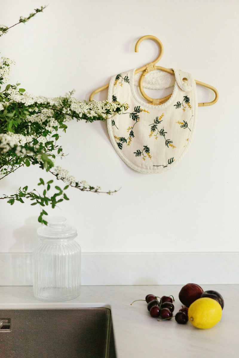 Bavoir Bébé - Mimosa