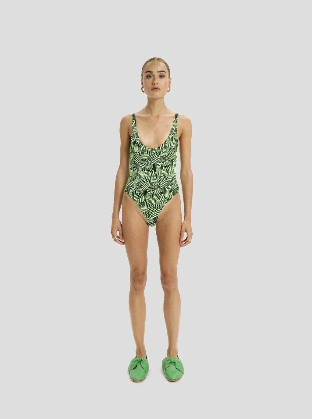 Maillot De Bain Otis Néon Agrumes Pétillant