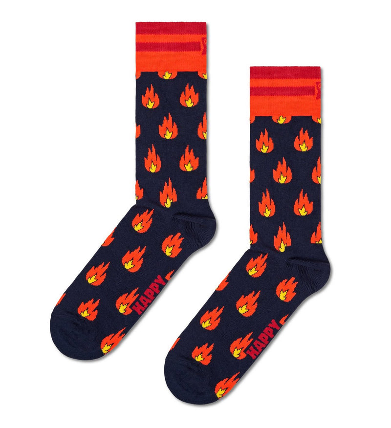 Chaussettes Flammes - Mixte