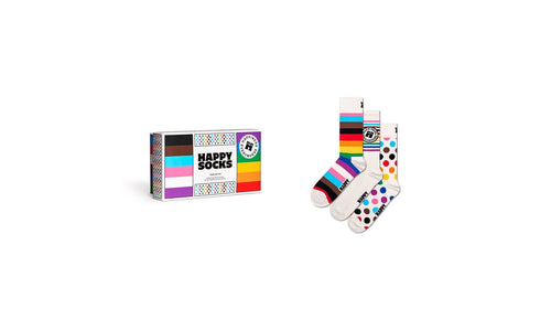 Gift Set Of 3 Pairs Of Pride Socks - Mixed