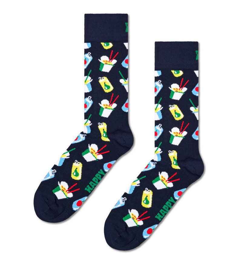 Set Of 4 Pairs Of Food And Truck Socks - Mixed