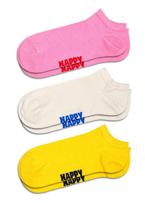Chaussettes 3-Pack Solid Low