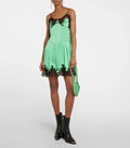 Robe Courte - Vert Vif