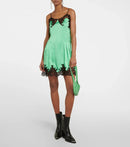 Robe Courte - Vert Vif